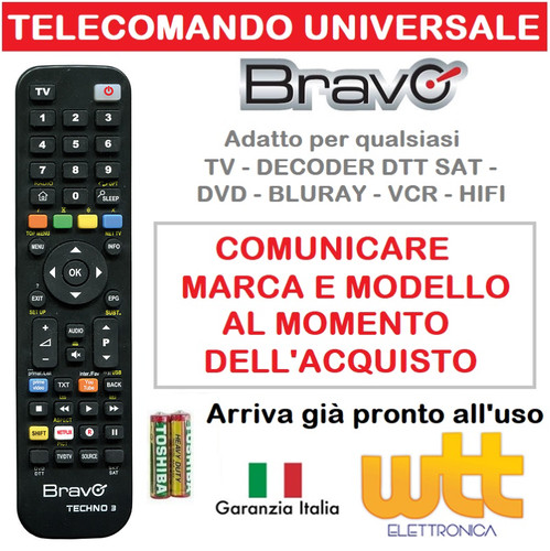 Telecomando universale per - , tv