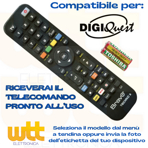 Telecomando universale per - telecomando,